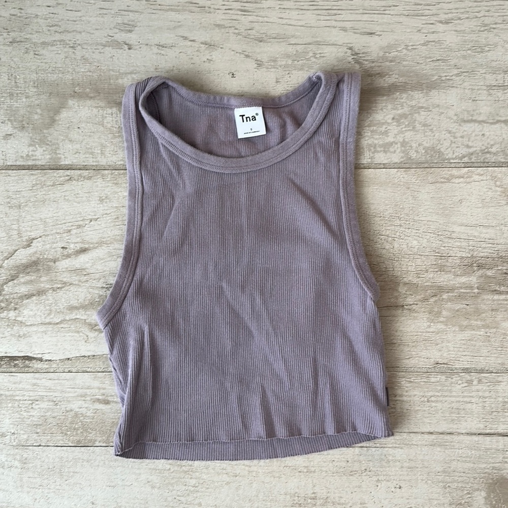 TNA Ribbed Cropped Tank